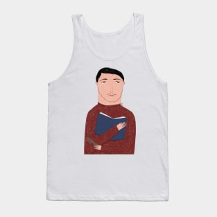 Bookwarm Man Tank Top